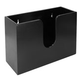 Bamboo Paper Towel Dispenser Countertop Wall Mounted Multifold Napkin Box for Bathroom