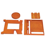 Wood Mobile Phone Base Multifunctional Durable Watch Glasses Key Storage Bracket Desktop Organizer