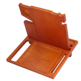 Wood Mobile Phone Base Multifunctional Durable Watch Glasses Key Storage Bracket Desktop Organizer - Extra Image