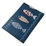 Floor Mat Prevent Slip Wearable Comfortable Cute Pattern Kitchen Pad for Living Room Bathroom Doorway Fish 40x120cm / 15.8x47.2in - Extra Image