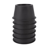 6Pcs Furniture Risers Round Plastic Furniture Lift Riser for Bed Table Couch Black 2.8in