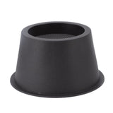 6Pcs Furniture Risers Round Plastic Furniture Lift Riser for Bed Table Couch Black 2.8in