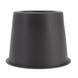 6 PCS Anti Vibration Pads Sofa Feet Pad Furniture Riser Mat for Table Cabinet Bed 3in Black Round