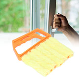 Handheld Blinds Dust Shutters Washable Blind Cleaner Brush Air Conditioner Duster Window Cleaning Brush - Extra Image