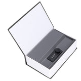 Book Shaped Steel Safe Classic Secret Book Safe Lock Password Type Household Storage BoxBlack