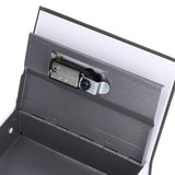 Book Shaped Steel Safe Classic Secret Book Safe Lock Password Type Household Storage BoxBlack - Extra Image