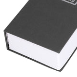 Book Shaped Steel Safe Classic Secret Book Safe Lock Password Type Household Storage BoxBlack