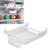 Refrigerator Storage Rack Household Refrigerator Latest Keeping Bag Sealed Bag Telescopic Track Storage Bracket