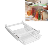 Refrigerator Storage Rack Household Refrigerator Latest Keeping Bag Sealed Bag Telescopic Track Storage Bracket - Extra Image