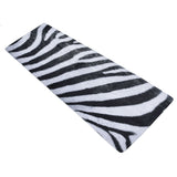 Home Absorbent Carpet Bathroom Kitchen Anti Slip Floor Mats Black and White Home Decorative Carpets - Front View
