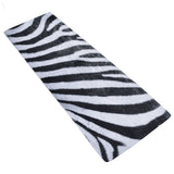Home Absorbent Carpet Bathroom Kitchen Anti Slip Floor Mats Black and White Home Decorative Carpets - Side View