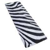 Home Absorbent Carpet Bathroom Kitchen Anti Slip Floor Mats Black and White Home Decorative Carpets - Top-Down View