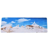 Home Entrance Carpet Anti Slip Soft Decorative Floor Mat for Bathroom Kitchen Living Room40x120cm - Rear View