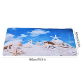 Home Entrance Carpet Anti Slip Soft Decorative Floor Mat for Bathroom Kitchen Living Room60x180cm - Extra Image
