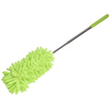 Telescopic Duster Handheld Dust Remover Stainless Steel for Floor Desk Cabinet Cupboard Cleaning Green - Extra Image