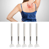 5pcs Extendable Back Scratcher Portable Telescopic Metal Back Scratchers Massager Scraper for Health Care Relaxation - Extra Image