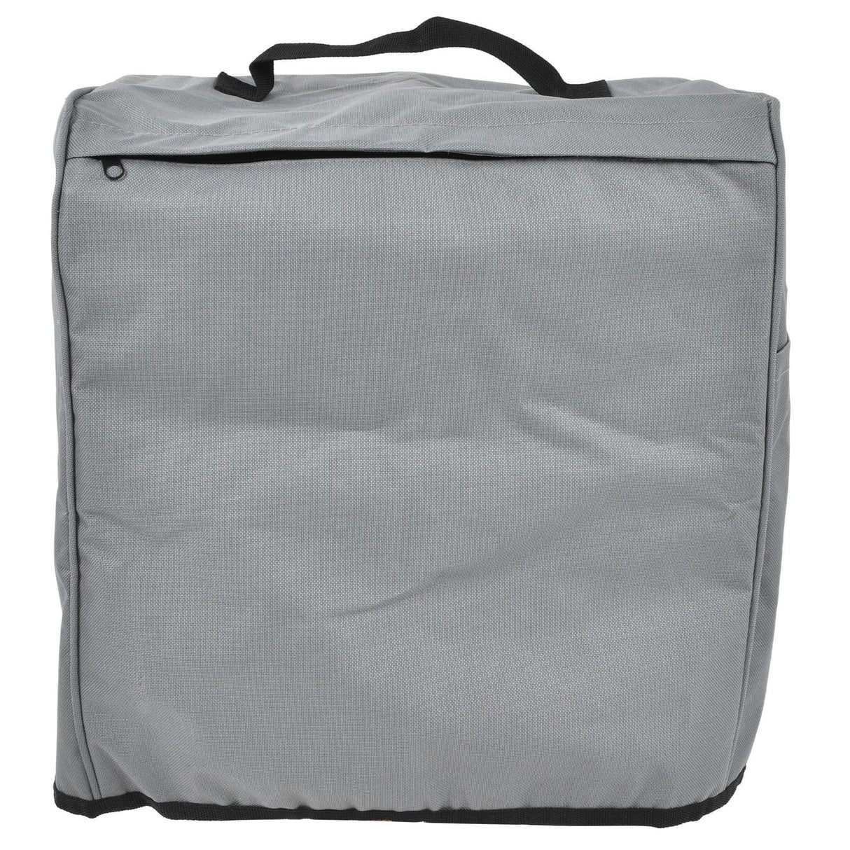 Grill Cover 600D Oxford Fabric Dustproof Barbecue Grill Protector with Zipped Pockets Gray