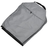Grill Cover 600D Oxford Fabric Dustproof Barbecue Grill Protector with Zipped Pockets Gray
