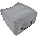 Grill Cover 600D Oxford Fabric Dustproof Barbecue Grill Protector with Zipped Pockets Gray - Extra Image