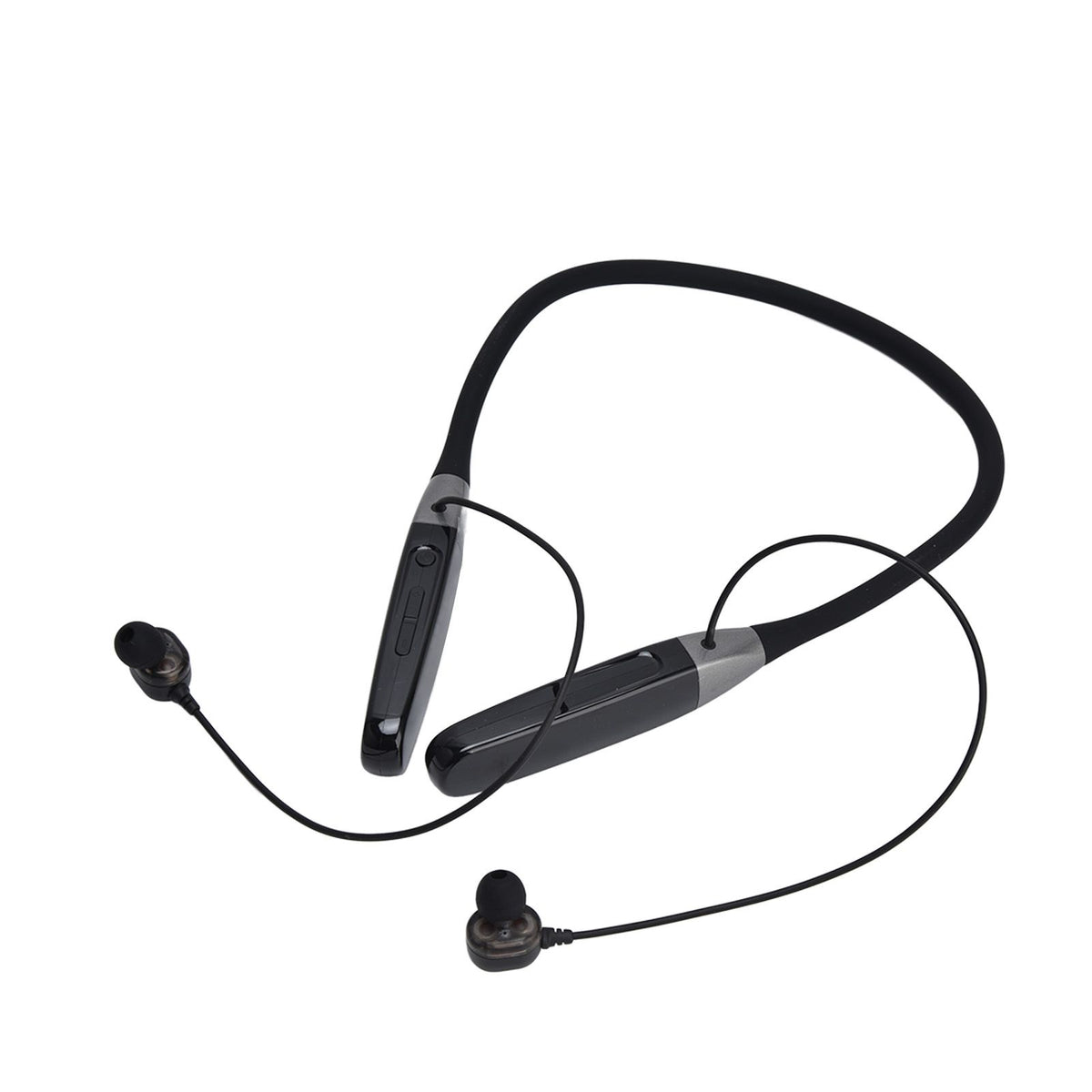 Wireless Hang Neck Type Earphone with 32G Memory LED Display Stereo Hanging Neck Headset