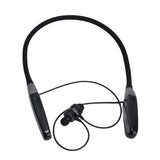 Wireless Hang Neck Type Earphone with 32G Memory LED Display Stereo Hanging Neck Headset - Top-Down View