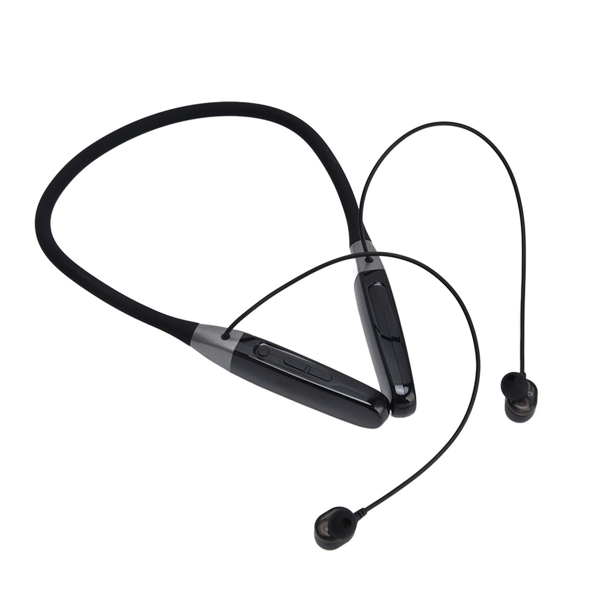 Wireless Hang Neck Type Earphone with 32G Memory LED Display Stereo Hanging Neck Headset