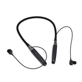 Wireless Hang Neck Type Earphone with 32G Memory LED Display Stereo Hanging Neck Headset - Close-Up Angle