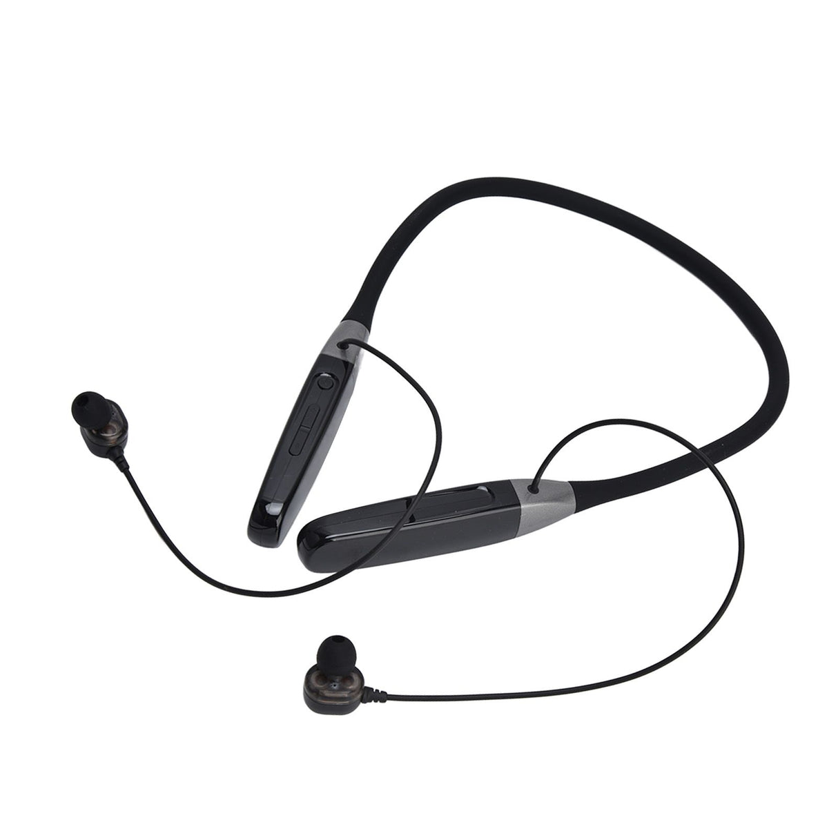Wireless Hang Neck Type Earphone with 32G Memory LED Display Stereo Hanging Neck Headset