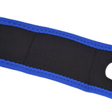 Snoring Stop Belt Adjustable Chin Strap Breathable Nylon Snoring Head Band for Men WomenBlue Black