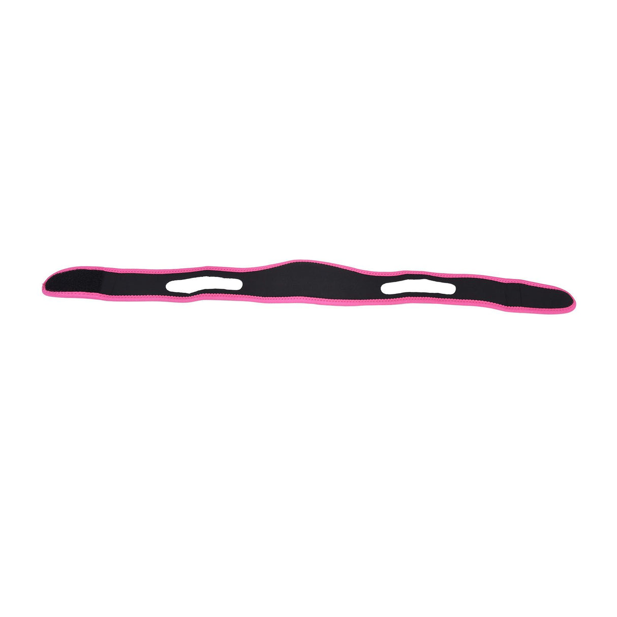 Snoring Stop Belt Adjustable Chin Strap Breathable Nylon Snoring Head Band for Men WomenRed Black