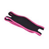 Snoring Stop Belt Adjustable Chin Strap Breathable Nylon Snoring Head Band for Men WomenRed Black - Extra Image