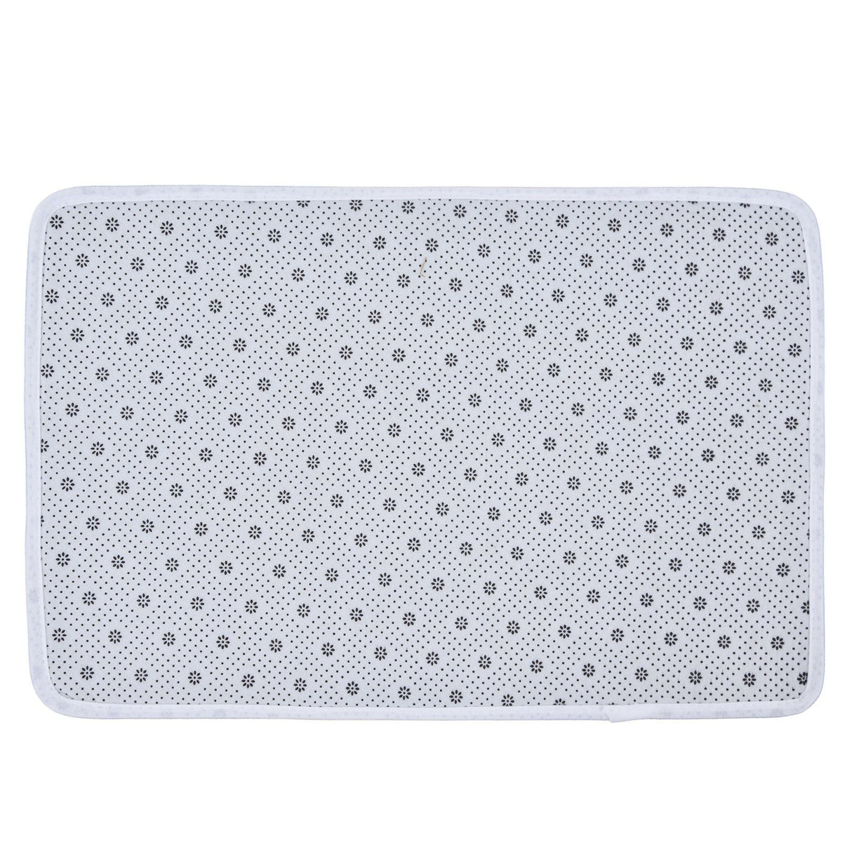 Household Bathroom Floor Carpet Water Absorption Anti Slip Flannel Mat for Door Toilet40x60cm
