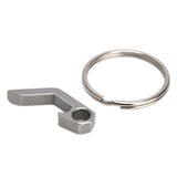 Beer Bottle Opener Keychain Mini Key Ring Small Tool Camping Mini Opener Beer Wine Tools - 45-Degree Angle