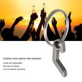 Beer Bottle Opener Keychain Mini Key Ring Small Tool Camping Mini Opener Beer Wine Tools