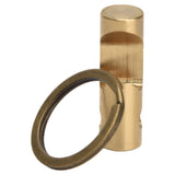 2 in 1 Metal Bottle Opener with Key Ring Beer Bar Tool Key Chain Keys Holder Portable Bottle Can Opener - 45-Degree Angle