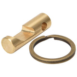 2 in 1 Metal Bottle Opener with Key Ring Beer Bar Tool Key Chain Keys Holder Portable Bottle Can Opener
