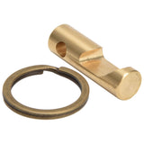 2 in 1 Metal Bottle Opener with Key Ring Beer Bar Tool Key Chain Keys Holder Portable Bottle Can Opener