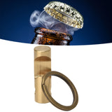 2 in 1 Metal Bottle Opener with Key Ring Beer Bar Tool Key Chain Keys Holder Portable Bottle Can Opener - Extra Image