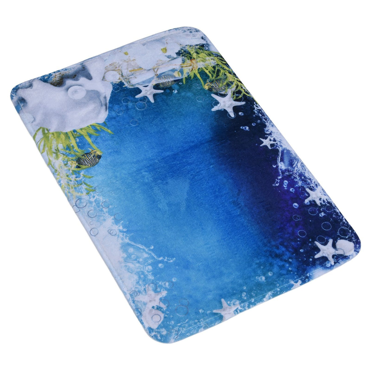 Household Bathroom Floor Carpet Static Electricity Prevention Anti Slip Flannel Mat50x80cm