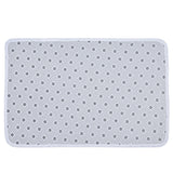 Household Bathroom Floor Carpet Static Electricity Prevention Anti Slip Flannel Mat50x80cm