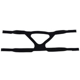 Universal Anti Snore Headgear Strap Nylon Elastic Anti Snoring Head Band for RespiratorBlack