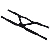 Universal Anti Snore Headgear Strap Nylon Elastic Anti Snoring Head Band for RespiratorBlack