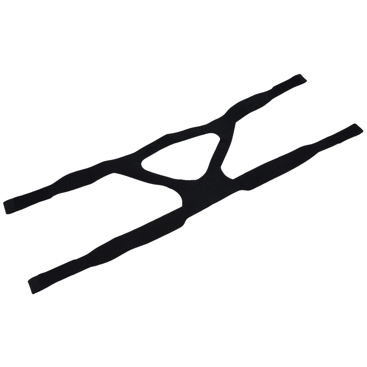 Universal Anti Snore Headgear Strap Nylon Elastic Anti Snoring Head Band for RespiratorBlack
