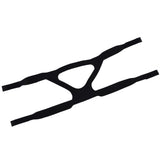 Universal Anti Snore Headgear Strap Nylon Elastic Anti Snoring Head Band for RespiratorBlack - Low Angle