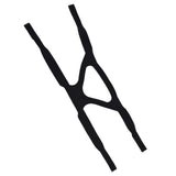 Universal Anti Snore Headgear Strap Nylon Elastic Anti Snoring Head Band for RespiratorBlack - Extra Image