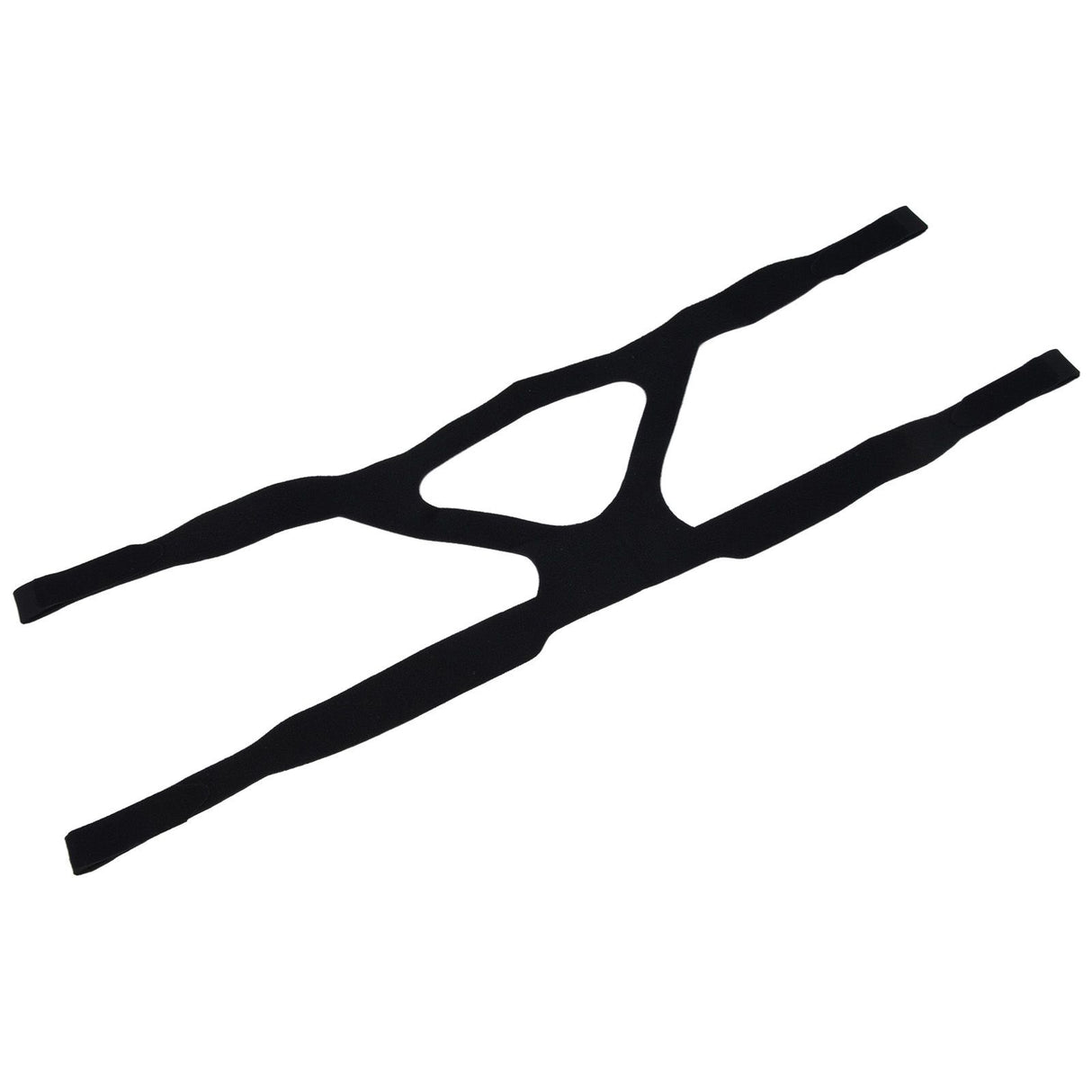 Universal Anti Snore Headgear Strap Nylon Elastic Anti Snoring Head Band for RespiratorBlack