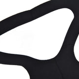 Universal Anti Snore Headgear Strap Nylon Elastic Anti Snoring Head Band for RespiratorBlack - Extra Image