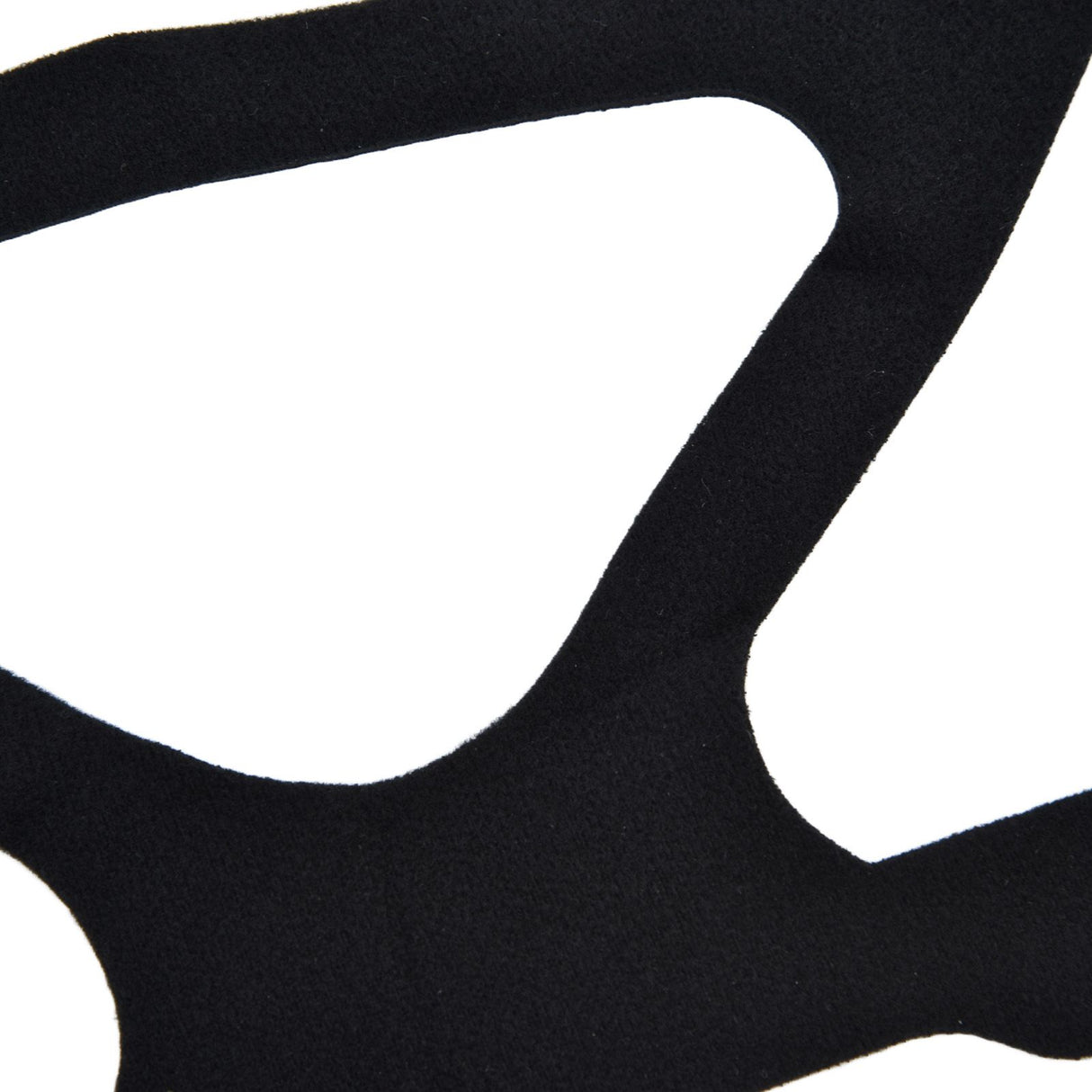 Universal Anti Snore Headgear Strap Nylon Elastic Anti Snoring Head Band for RespiratorBlack