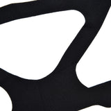 Universal Anti Snore Headgear Strap Nylon Elastic Anti Snoring Head Band for RespiratorBlack