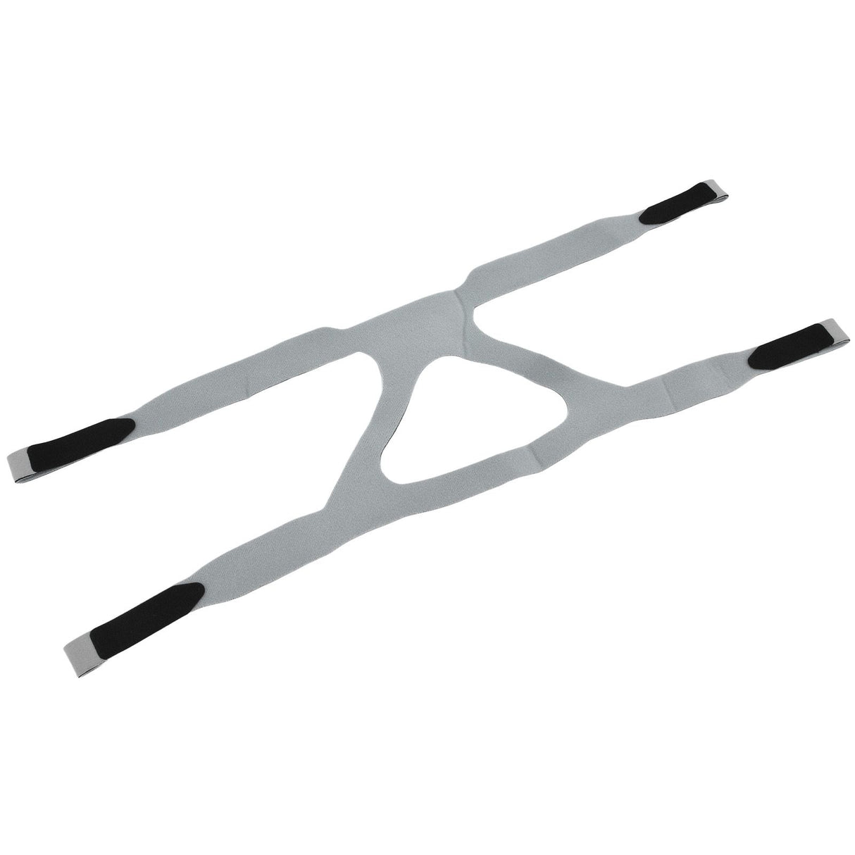 Universal Anti Snore Headgear Strap Nylon Elastic Anti Snoring Head Band for RespiratorGrey